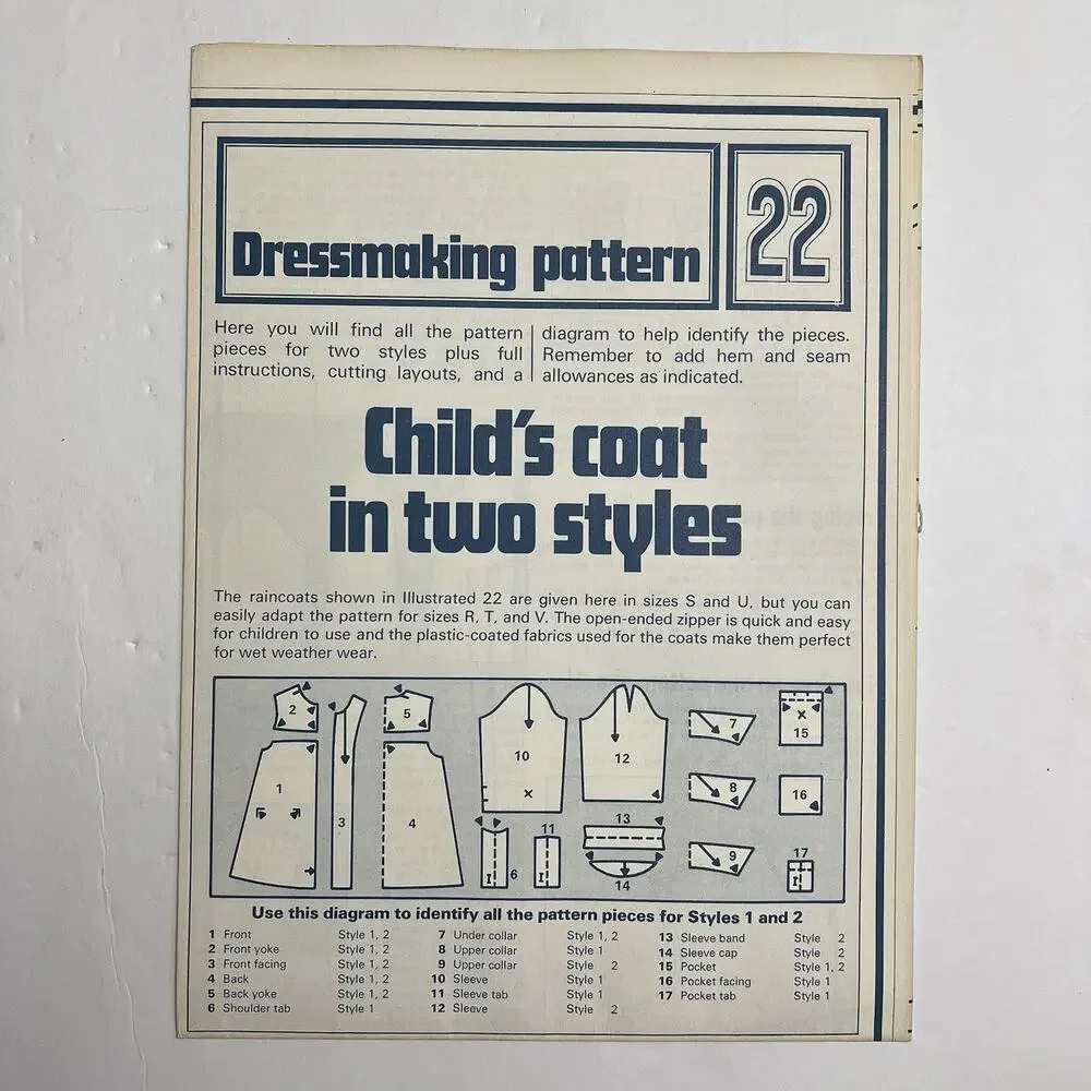 Vintage Designer Sewing Patterns Uncut Lot Of 4 Childs Coat Skirts Shirts